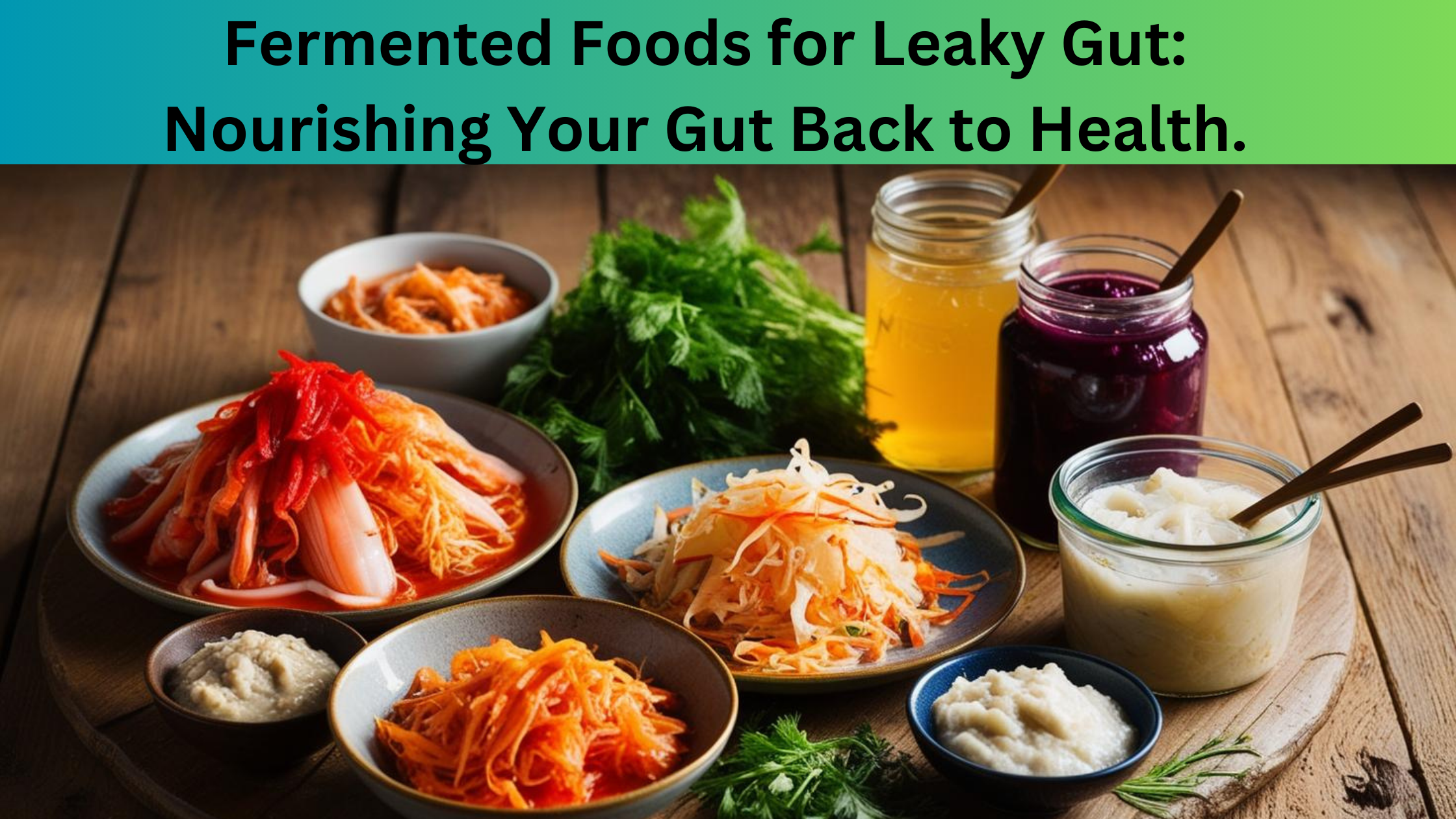  Fermented Foods for Leaky Gut: Nourishing Your Gut Back to Health.