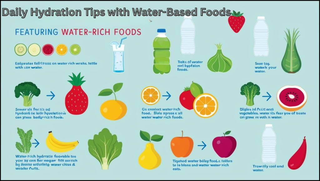 Daily Hydration Tips with Water-Based Foods