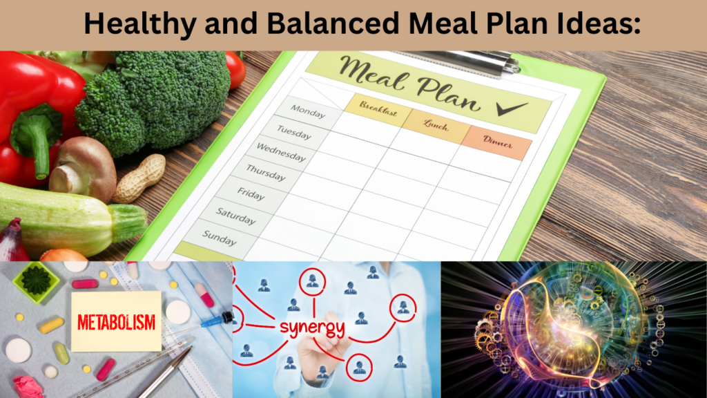 Healthy and Balanced Meal Plan Ideas: