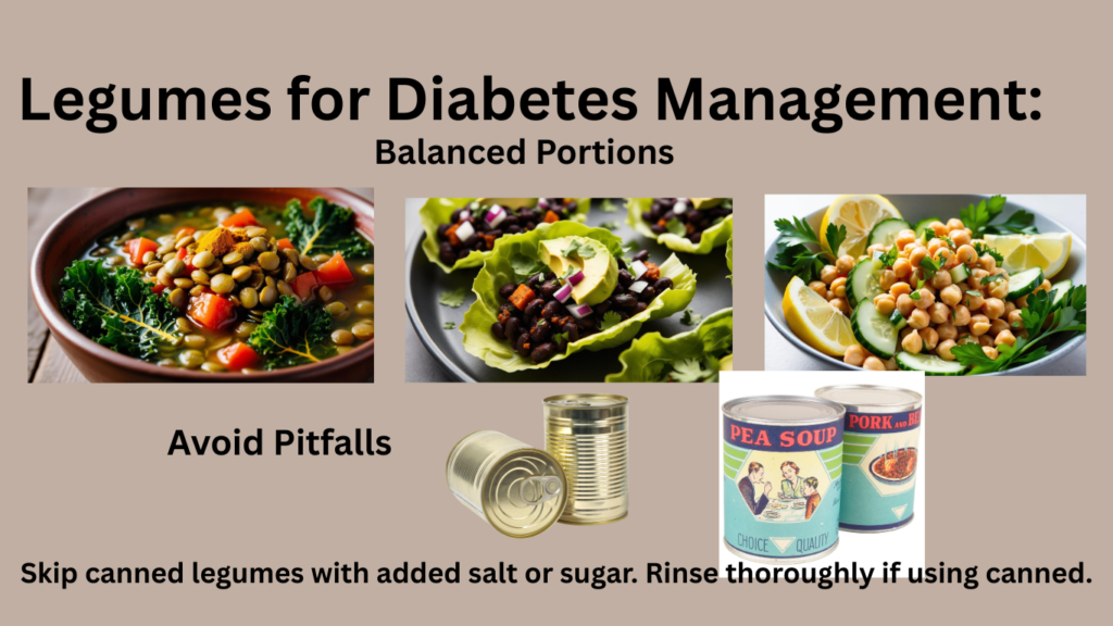 Legumes for Diabetes Management