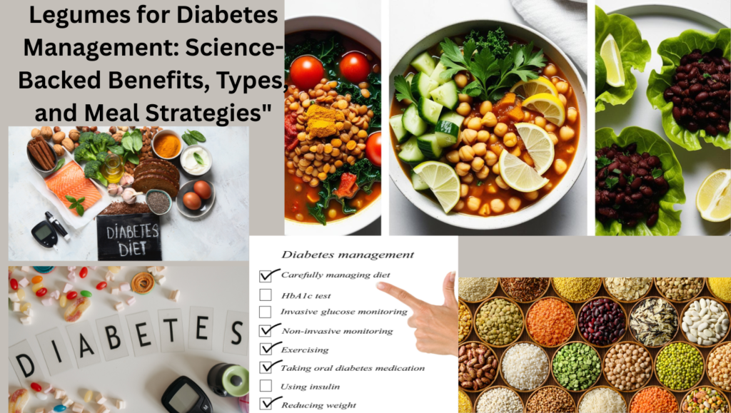 Legumes for Diabetes Management Science-Backed Benefits, Types, and Meal Strategies