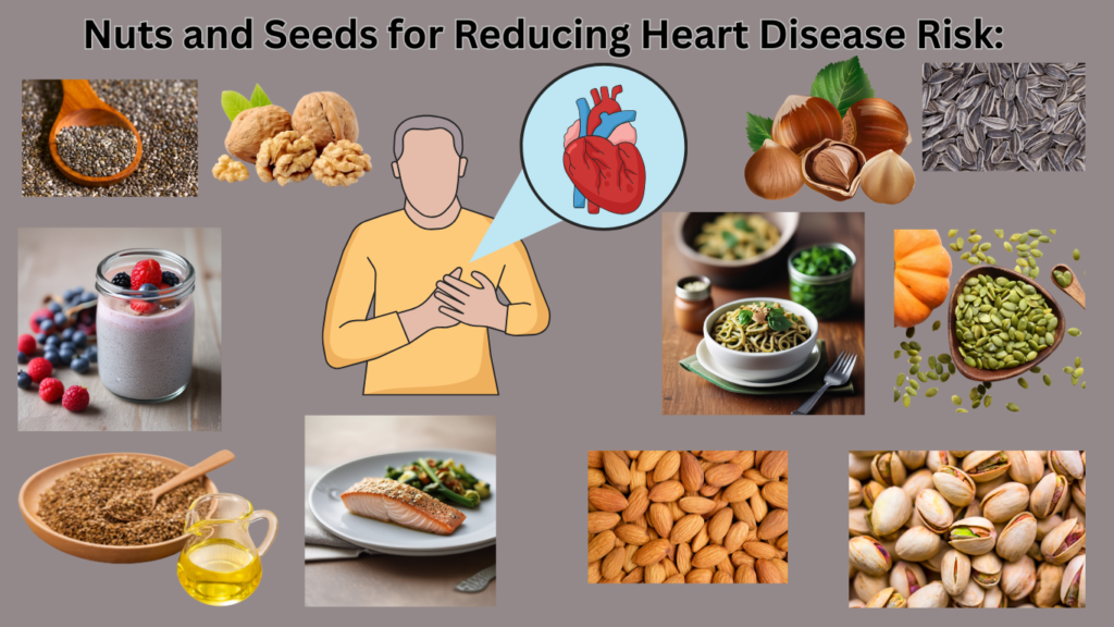 Nuts and Seeds for Reducing Heart Disease Risk: 