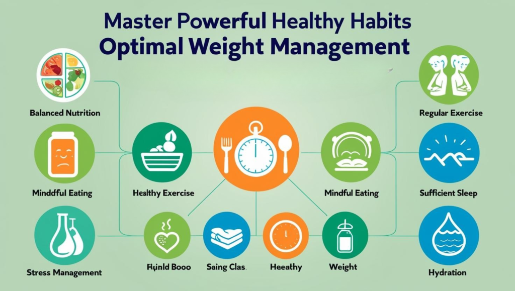 Master Powerful Healthy Habits for Optimal Weight Management